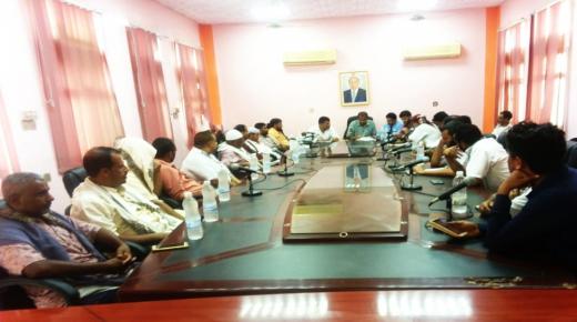 برعاية محافظ لحج تُركي . . تُجَّار المحافظة يجتمعون لزيادة نسبة متطلباتها لـ رمضان و كورونا من السلع الأساسية