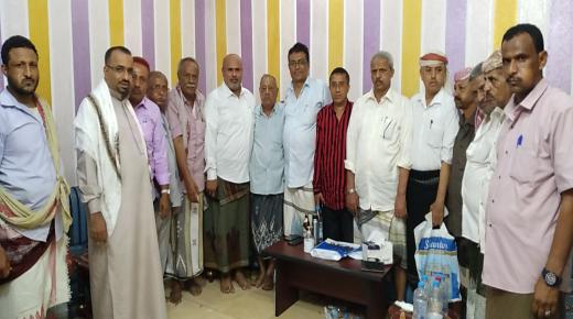 محافظ لحج يطلع على سير الاعمال الجارية في شق وتوسعة طريق شريان تعز الجديد تعز المليوي – المجزاع- لحج